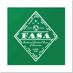 FASA - Fictional Animal Stars of America Posters and Art